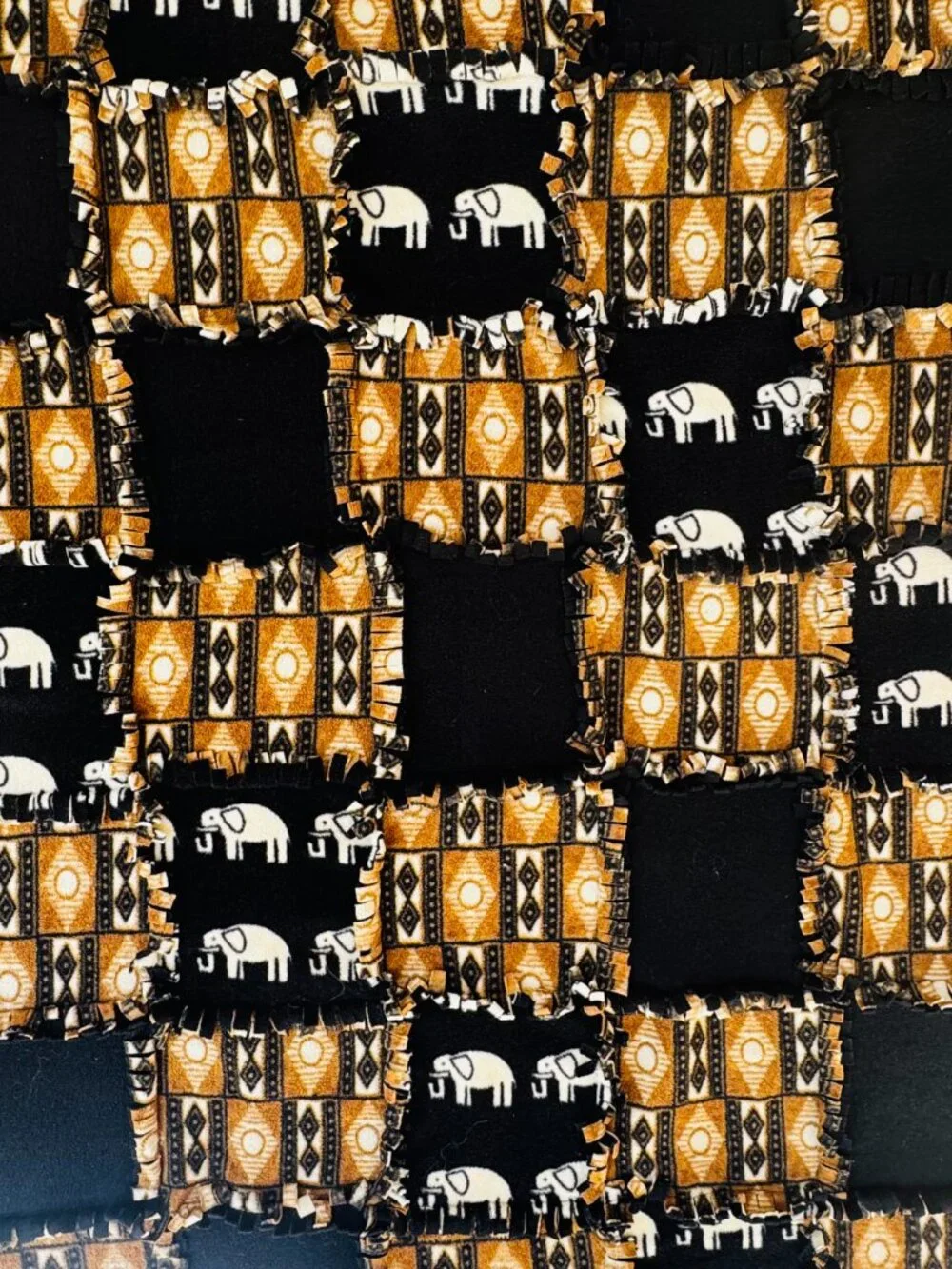 Handmade Fleece Blanket 49x64